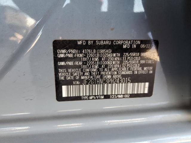 2023 SUBARU CROSSTREK JF2GTHNC3PH243015