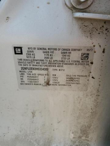2017 CHEVROLET EQUINOX LS 2GNFLEEK8H6334389