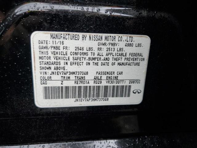 2017 INFINITI Q50 PREMIU JN1EV7AP3HM737048