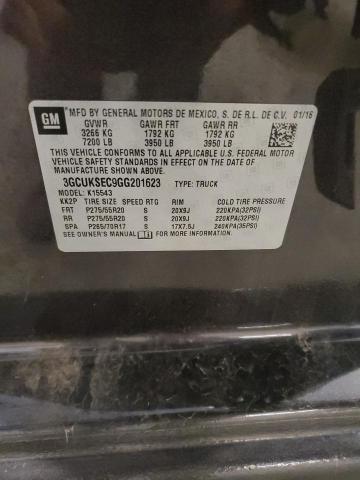 2016 CHEVROLET SILVERADO #3281571389