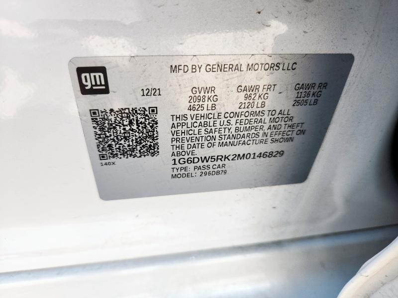 2021 CADILLAC CT5 LUXURY 1G6DW5RK2M0146829