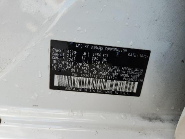 2018 SUBARU IMPREZA 4S3GTAA61J3713570