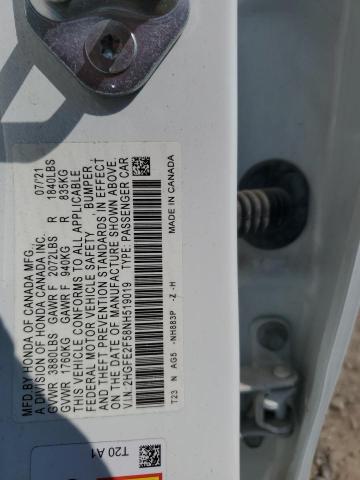 2022 HONDA CIVIC SPORT - 2HGFE2F58NH519019