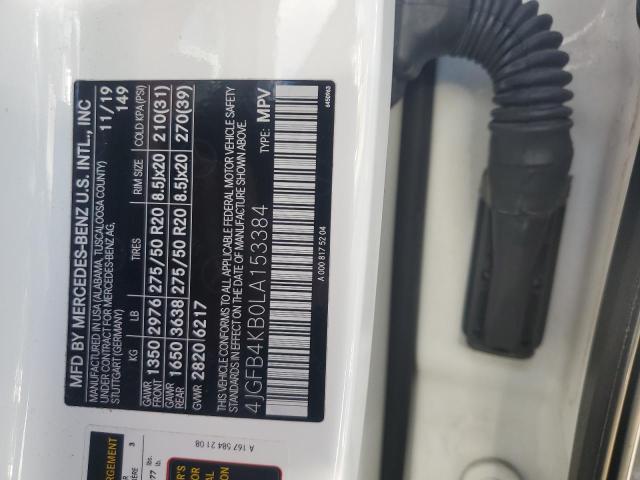 2020 MERCEDES-BENZ GLE 350 4M 4JGFB4KB0LA153384