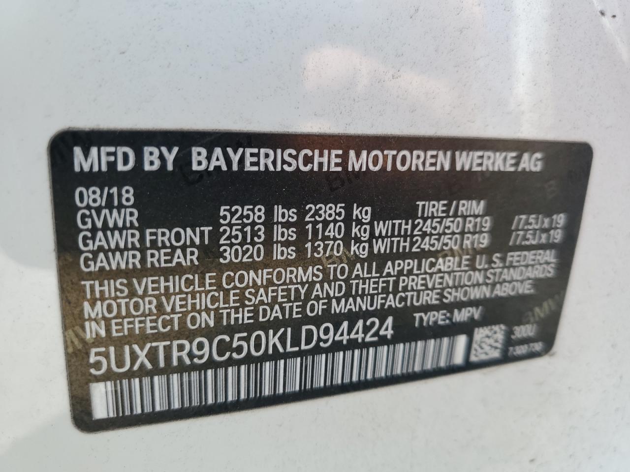 BMW X3 XDRIVE30I