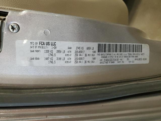 2020 DODGE GRAND CARA 2C4RDGCG3LR154189