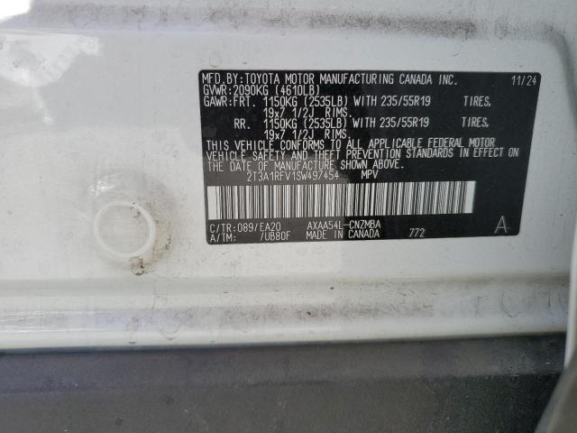 2025 TOYOTA RAV4 XLE P 2T3A1RFV1SW497454