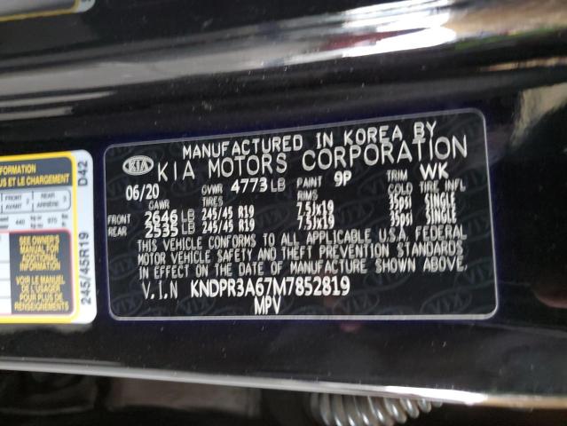 2021 KIA SPORTAGE S - KNDPR3A67M7852819