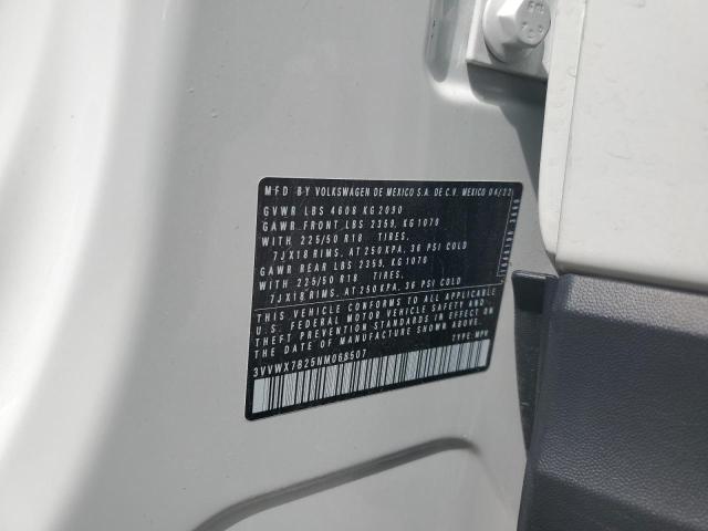 2022 VOLKSWAGEN TAOS SE 3VVWX7B25NM068507