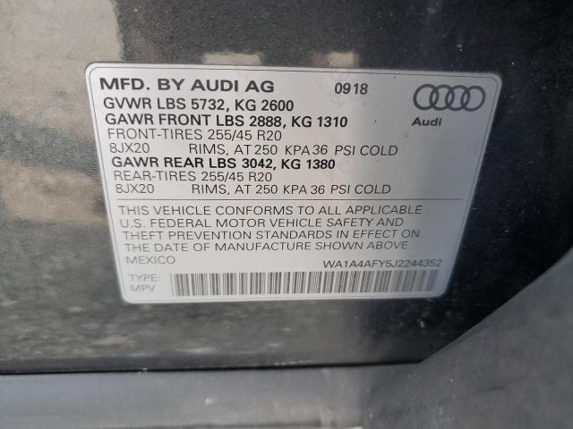 2018 AUDI SQ5 PREMIU WA1A4AFY5J2244352