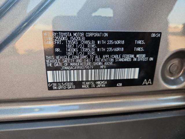 2024 TOYOTA BZ4X XLE JTMABACA9RA079619