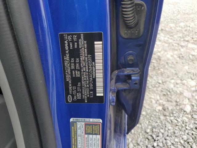 2021 HYUNDAI ELANTRA SEL 5NPLN4AG2MH015979