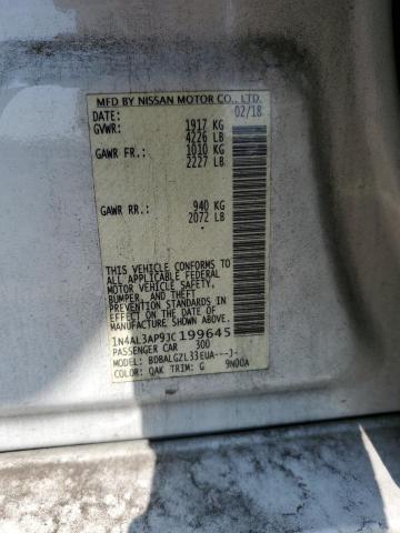 2018 NISSAN ALTIMA 2.5 - 1N4AL3AP9JC199645