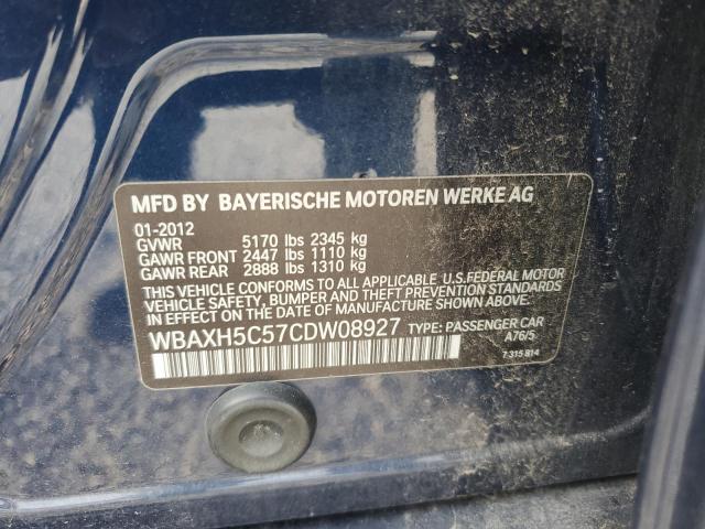 2012 BMW 528 XI - WBAXH5C57CDW08927