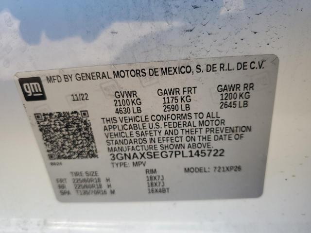 2023 CHEVROLET EQUINOX LS - 3GNAXSEG7PL145722