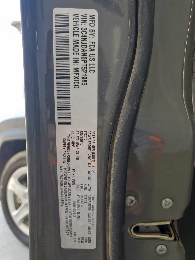 2023 JEEP COMPASS SP 3C4NJDAN8PT521985