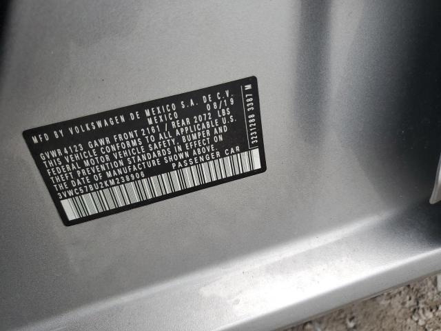 2019 VOLKSWAGEN JETTA S 3VWC57BU2KM238906
