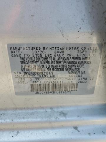 2021 NISSAN VERSA S 3N1CN8DV3ML816179