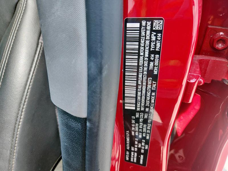 2018 ALFA ROMEO STELVIO ZASFAKAN2J7B61673