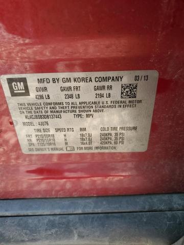 2013 BUICK ENCORE CON - KL4CJBSB3DB137443
