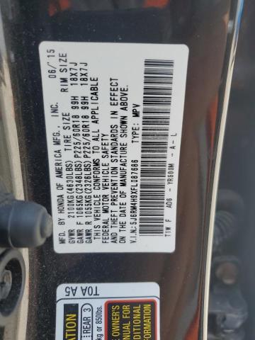 2015 HONDA CR-V TOURI 5J6RM4H9XFL087686