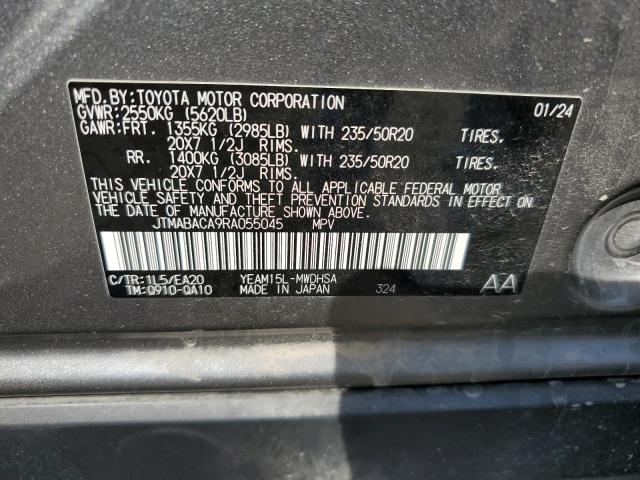 2024 TOYOTA BZ4X XLE JTMABACA9RA055045