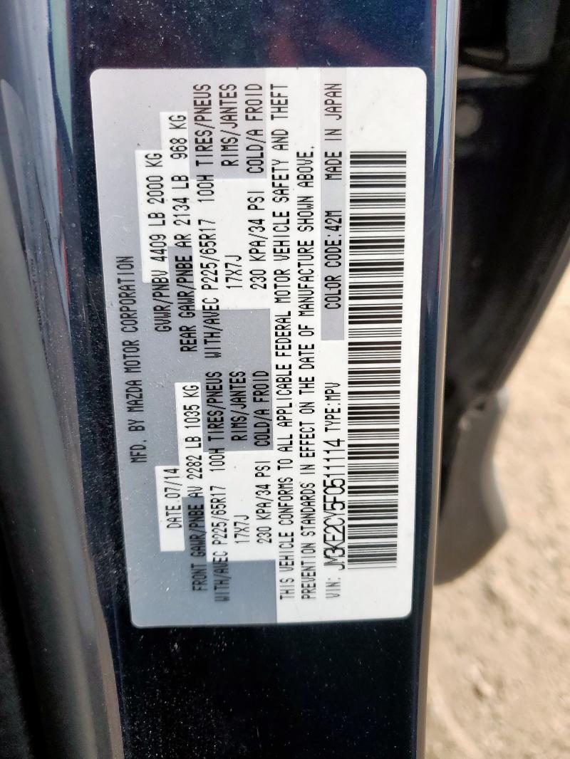 2015 MAZDA CX-5 TOURI - JM3KE2CY5F0511114