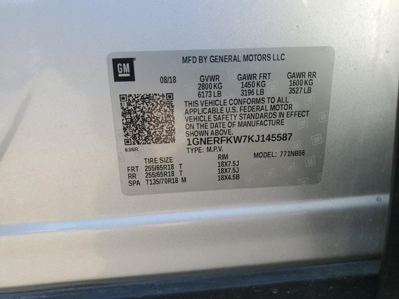 CHEVROLET TRAVERSE LS