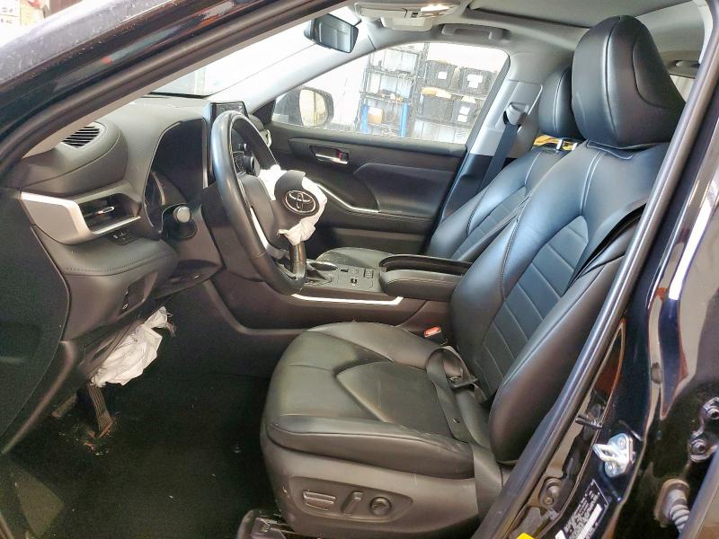 2022 TOYOTA HIGHLANDER HYBRID XLE 5TDGBRCH1NS562427