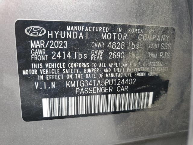 2023 GENESIS G70 BASE KMTG34TA5PU124402