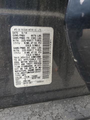 2016 NISSAN ROGUE S - JN8AT2MV5GW145057