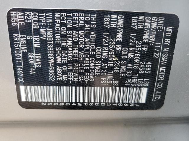 2023 NISSAN ROGUE SV JN8BT3BB8PW468652