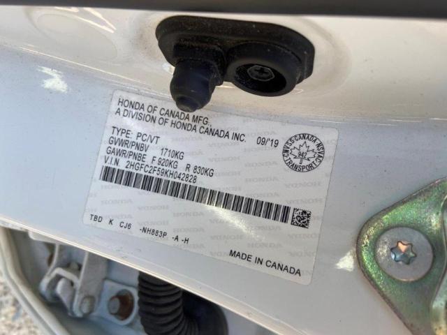 2019 HONDA CIVIC LX - 2HGFC2F59KH042828