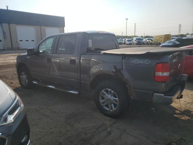FORD F150 SUPER 2007 gray crew pic gas 1FTRW14W37FB23793 photo #3