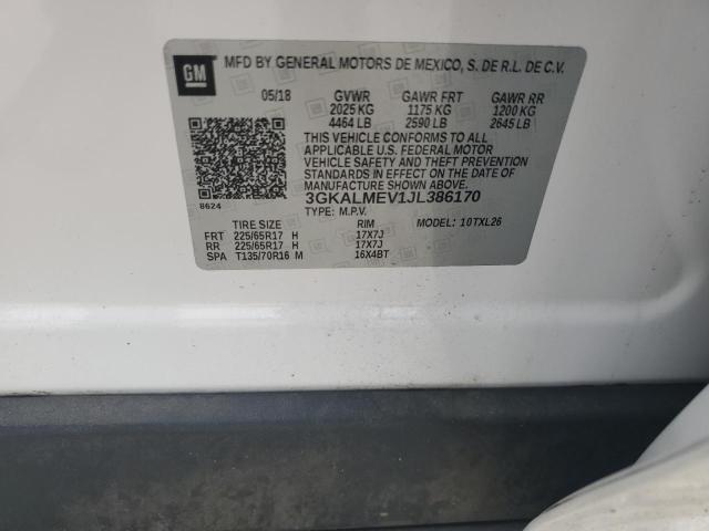 2018 GMC TERRAIN SLE 3GKALMEV1JL386170
