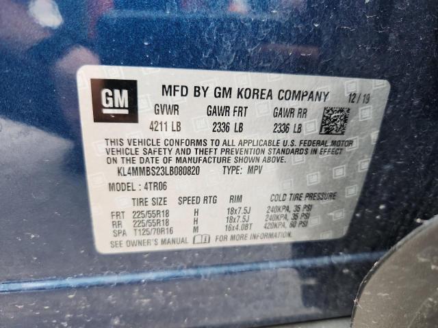 2020 BUICK ENCORE GX - KL4MMBS23LB080820