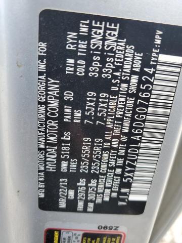 2013 HYUNDAI SANTA FE S #3254530169