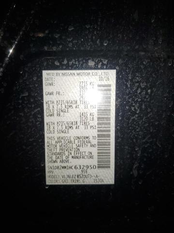 2017 NISSAN PATHFINDER #3308342057