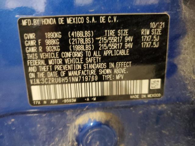 2022 HONDA HR-V EX #3283961803