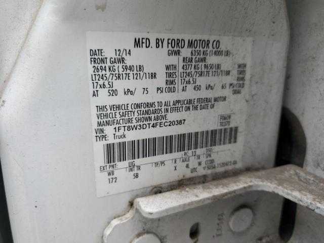 2015 FORD F350 SUPER 1FT8W3DT4FEC20387