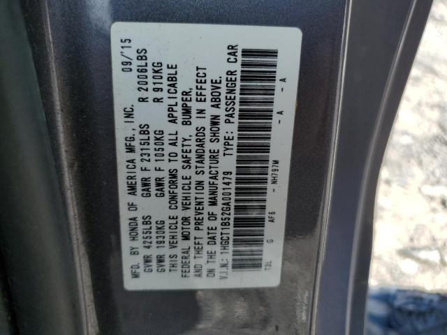 2016 HONDA ACCORD EX - 1HGCT1B52GA001479