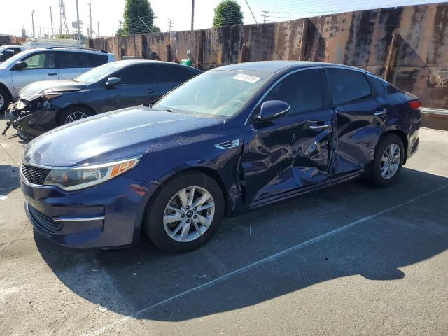 KIA OPTIMA LX 2018 blue  gas 5XXGT4L39JG184258 photo #1