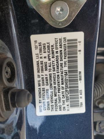 2017 HONDA CIVIC LX - 19XFC2F5XHE011641