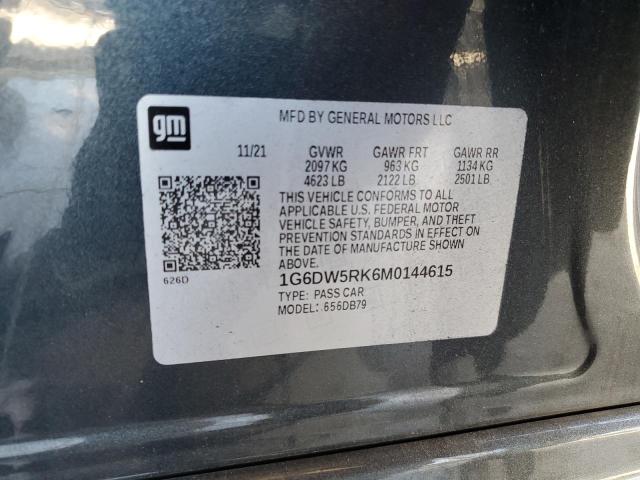 2021 CADILLAC CT5 LUXURY 1G6DW5RK6M0144615