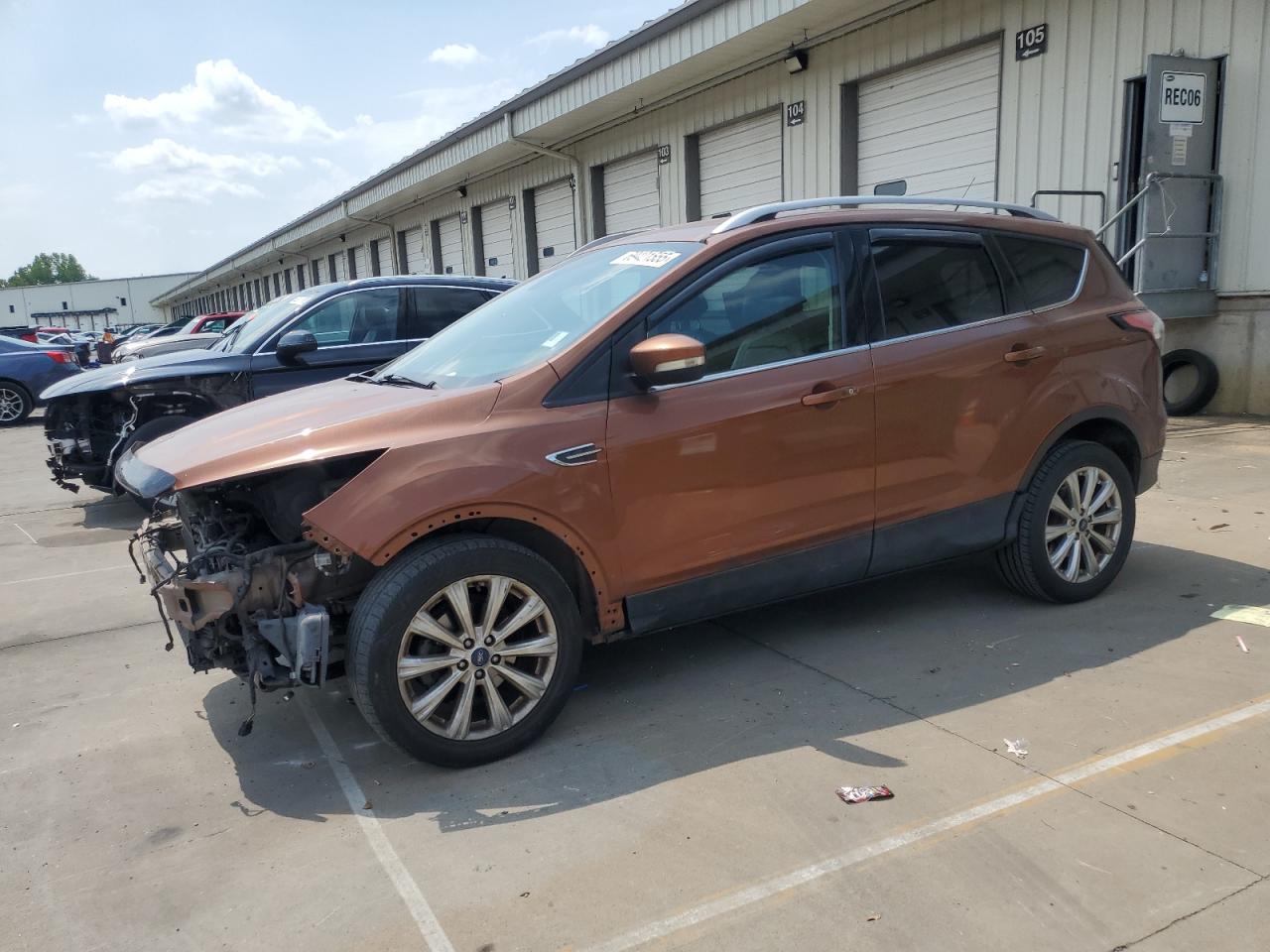 Lot #3302872900 2017 FORD ESCAPE TIT