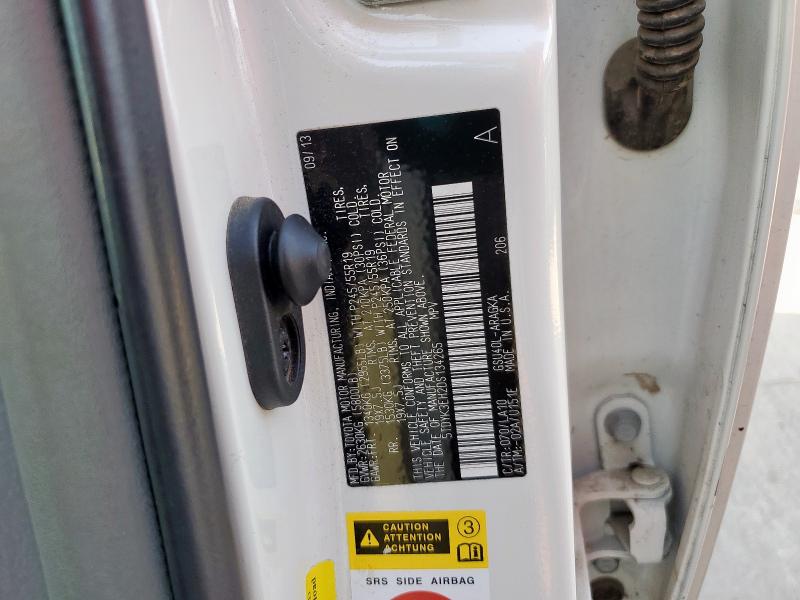 2013 TOYOTA HIGHLANDER - 5TDYK3EH2DS134265