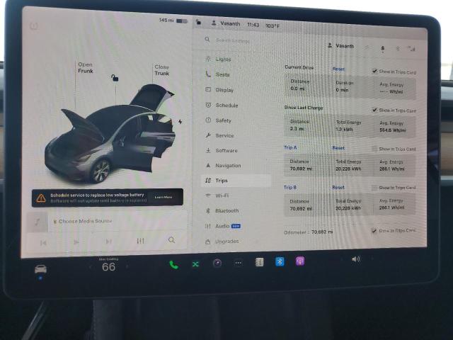 2021 TESLA MODEL Y 5YJYGDEE9MF190592