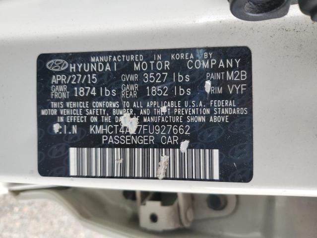 2015 HYUNDAI ACCENT GLS KMHCT4AE7FU927662
