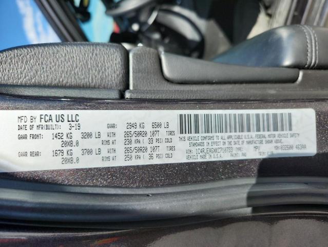 2019 JEEP GRAND CHER 1C4RJEAGXKC710733