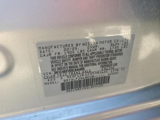 2025 NISSAN VERSA SV - 3N1CN8EV0SL844405